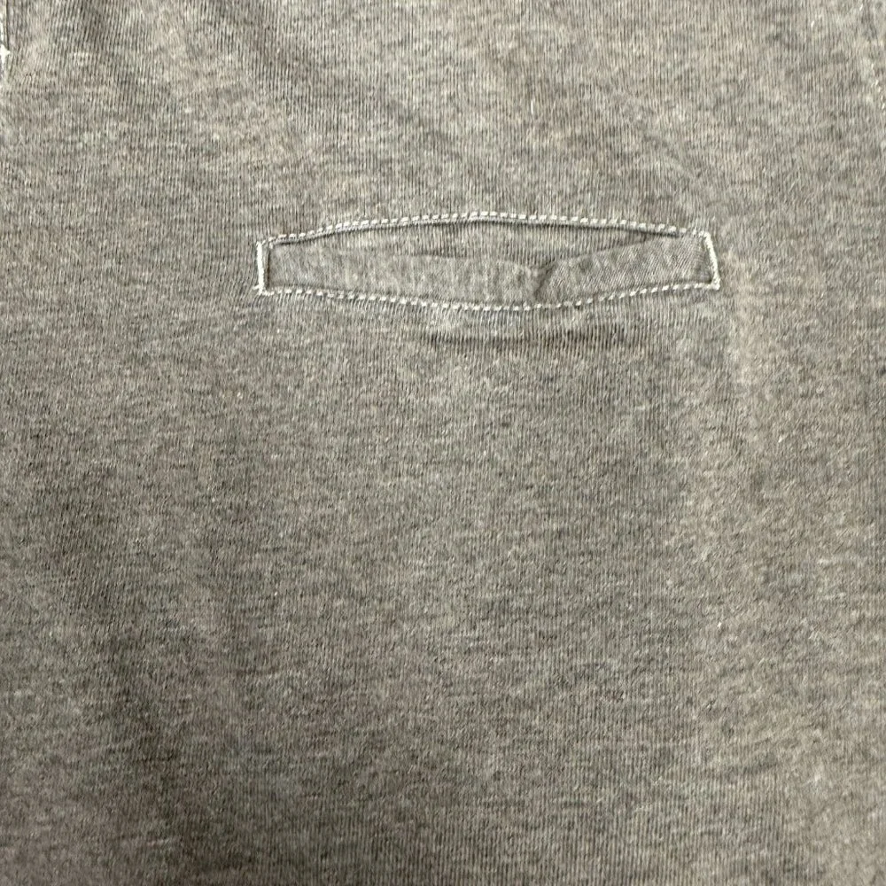 Men's BANANA REPUBLIC Fitten Pima Polo Shirt‎ Heather Brown- Size XL